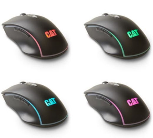 Picture of CAT LIGHT UP WIRELESS OPTICAL MOUSE BLACK