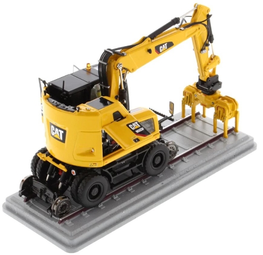 Picture of 1:50 Cat® M323F Railroad Wheeled Excavator - Safety Yellow Version