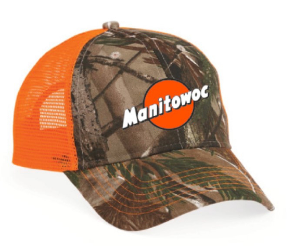 Picture of Manitowoc Crane Camo Mesh Back Hat