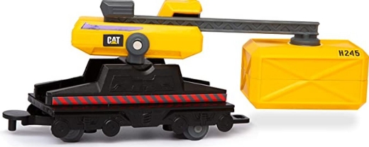 Picture of Cat Construction Little Machines Power Tracks Battery Operated Train Set