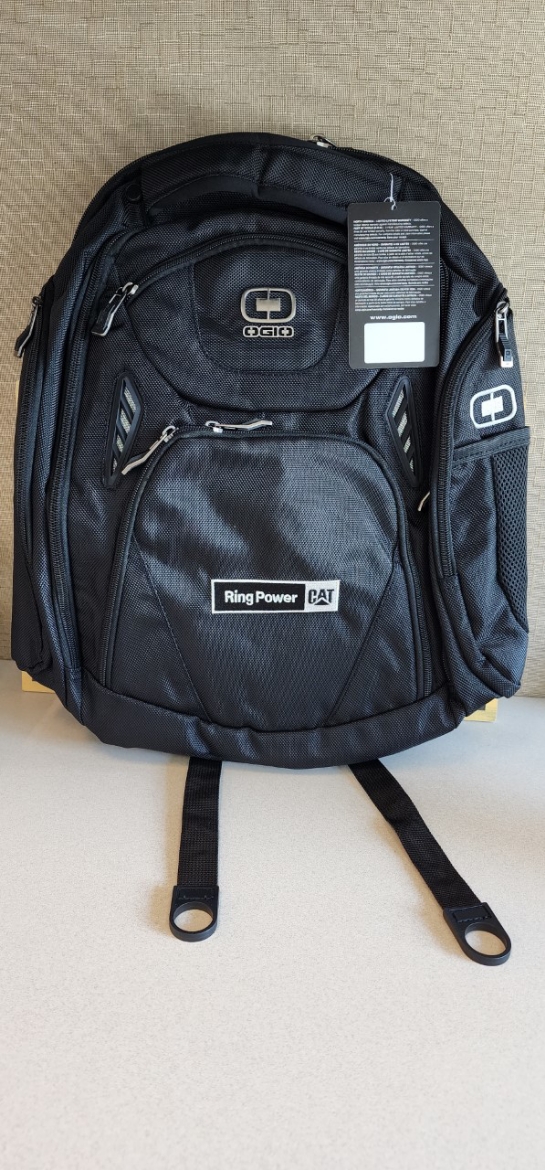 Picture of OGIO MECUR BACKPACK RING POWER LOGO BLACK/GREY