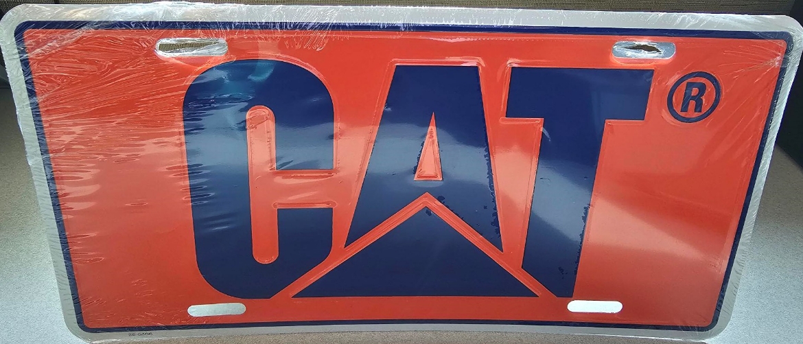Picture of CAT UF LICENSE PLATE