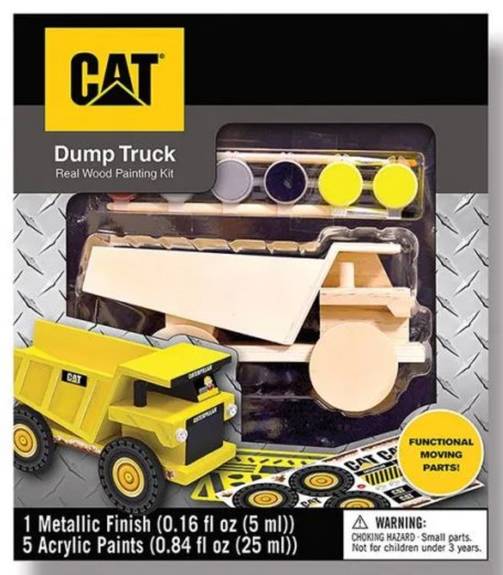 Picture of REAL WOOD PAINTING KIT - DUMP TRUCK