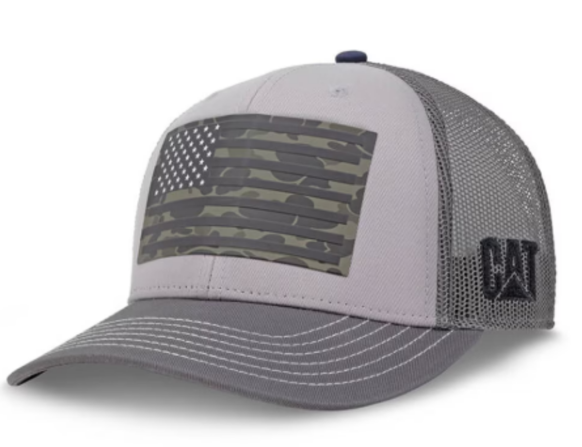 Picture of Cat Camo Flag Hat