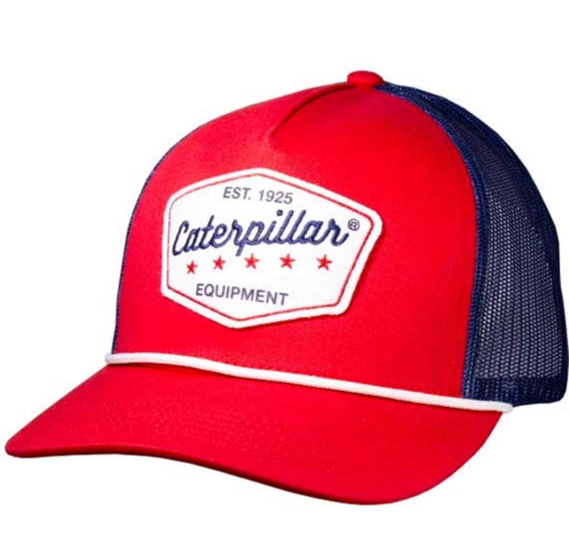 Picture of Caterpillar Cat Rojo Rope Hat
