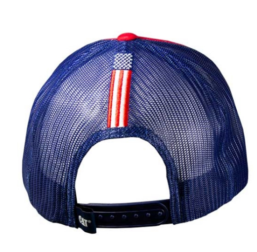 Picture of Caterpillar Cat Rojo Rope Hat